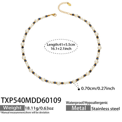layered pearl beaded necklace with gold pendant jewelry