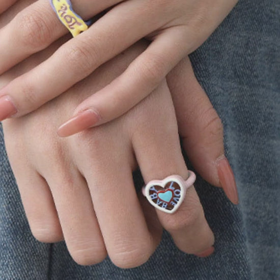 Wholesale Trendy Boutique Brass Rings 5 Piece Set - Minimalist Stackable Design for Modern Women Wholesale Brass Jewelry Supplier JR Fashion