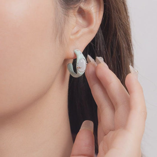 Wholesale Trendy Boutique Brass Earrings 5 Pairs Set - Elegant Accessories for Daily Wear & Gift Shops Wholesale Brass Jewelry Supplier JR Fashion