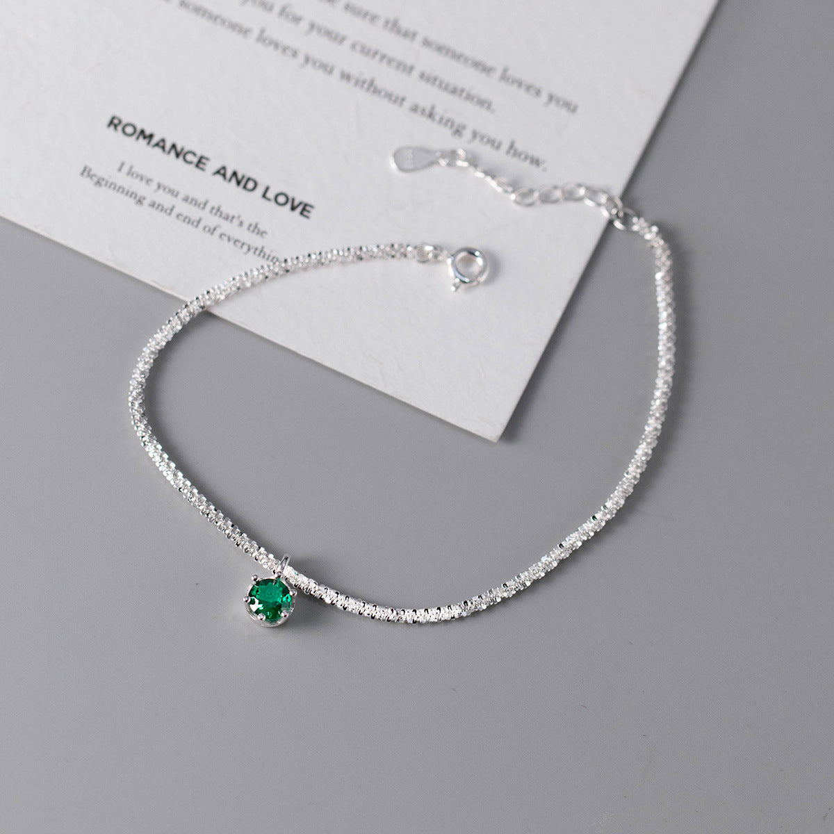 925 Sterling Silver Creative Minimalist Starry Zircon Bracelet Set of 5