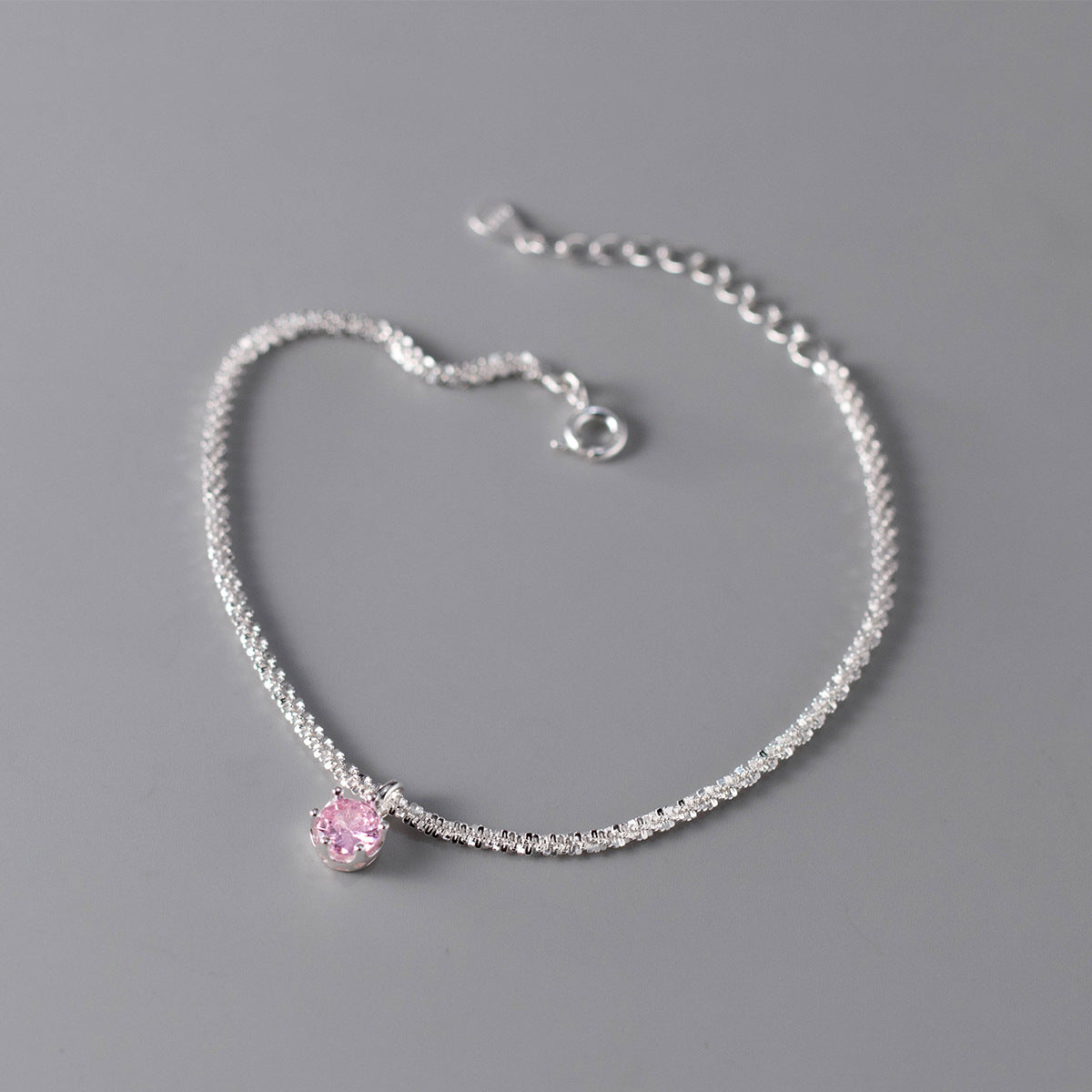 925 Sterling Silver Creative Minimalist Starry Zircon Bracelet Set of 5