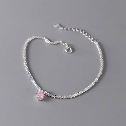 925 Sterling Silver Creative Minimalist Starry Zircon Bracelet Set of 5