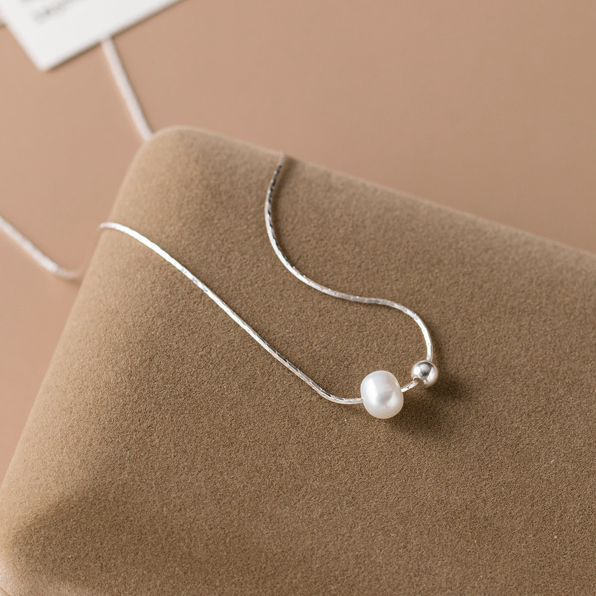 925 Sterling Silver Pearl Necklaces Set for Elegant Women Set of 5