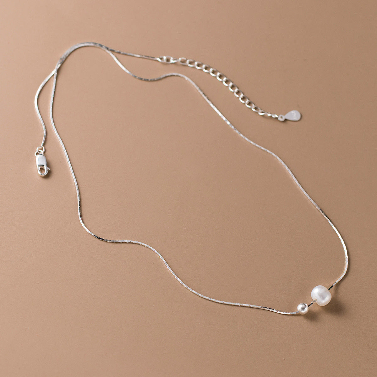 925 Sterling Silver Pearl Necklaces Set for Elegant Women Set of 5